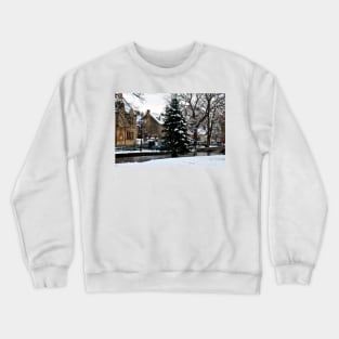 Bourton on the Water Christmas Tree Cotswolds Crewneck Sweatshirt